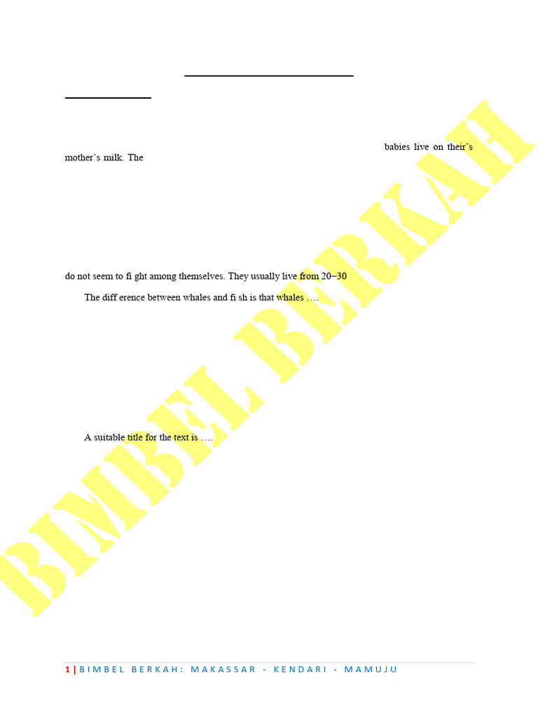 2 Reading Comprehension 2 Pdf