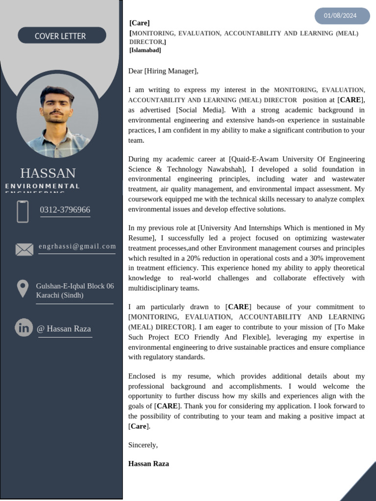 Cover Letter | PDF