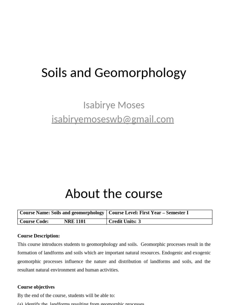 Geomorphology visual data 3
