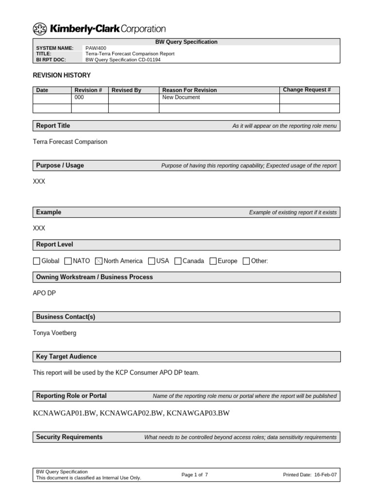 Cd 01194 terra terra forecast comparison report pdf