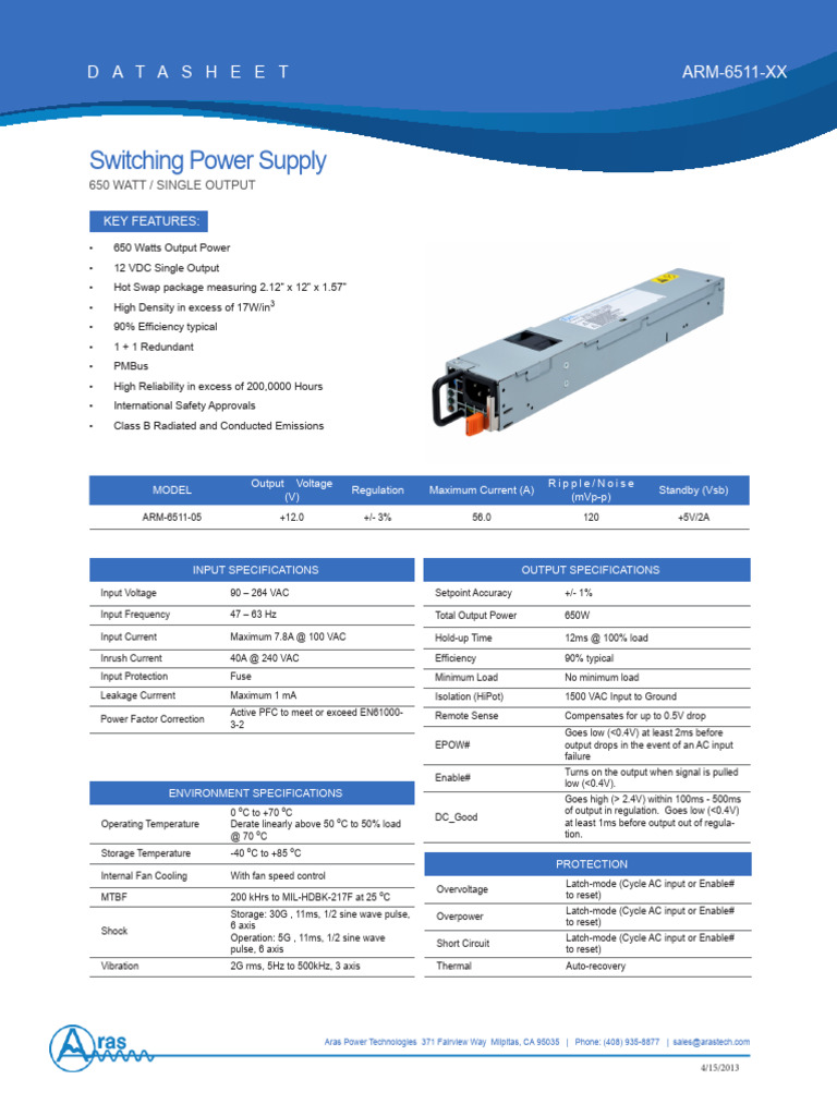 ARM-6511 | PDF