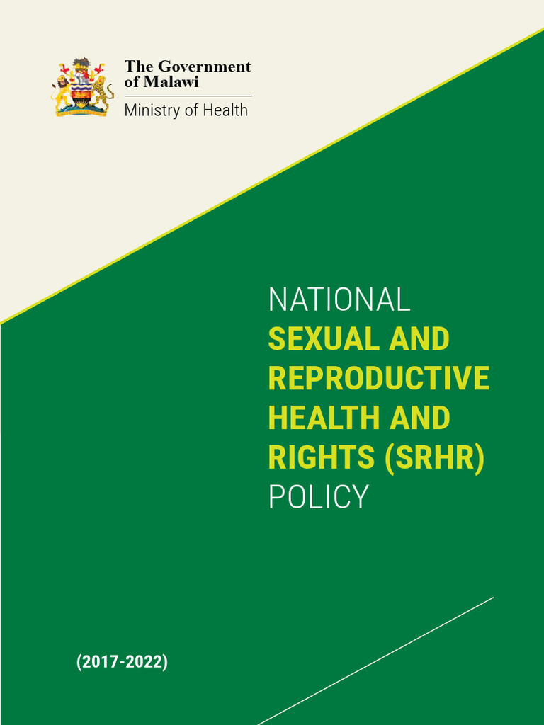 National Sexual and Reproductive Health and Rights Policy - 084740 | PDF
