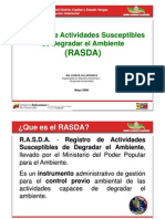 Registro RASDA