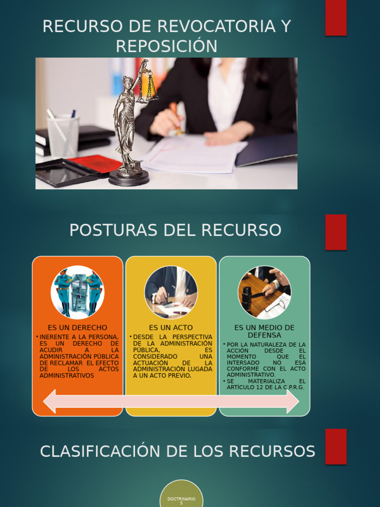 Recurso de Revocatoria y Reposición | PDF | Justicia | Crimen y violencia