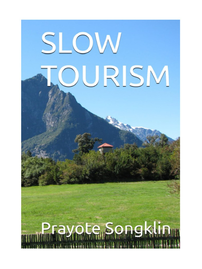 Slow Tourism | PDF