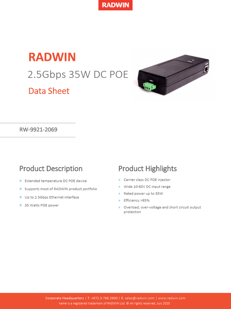 RW 9921 2069 | PDF