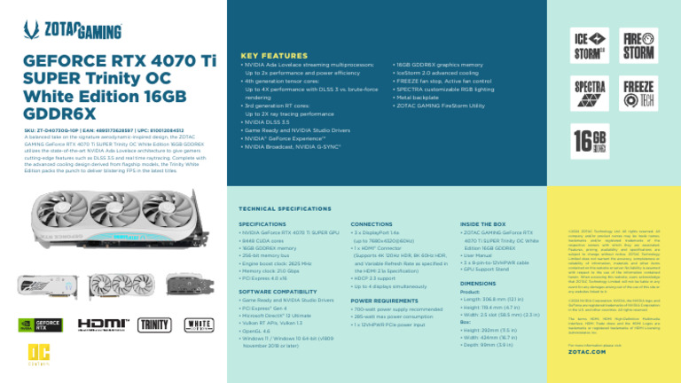 ZT D40730Q 10P Brochure | PDF | Computer Hardware | Computing