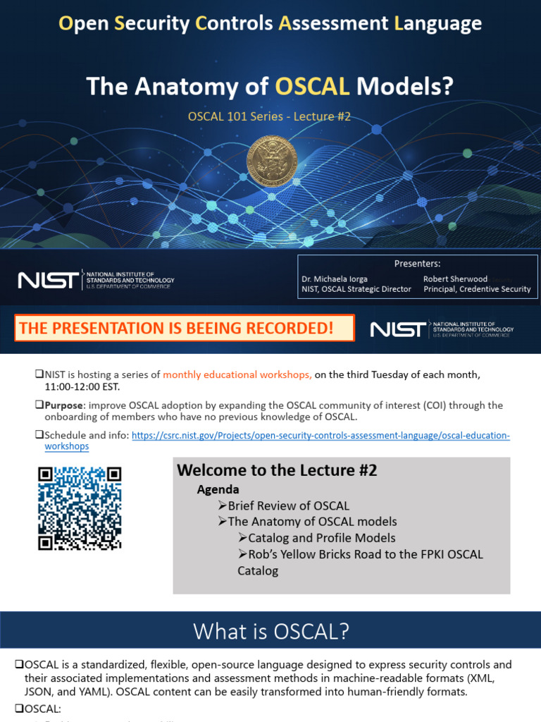 The Anatomy of OSCAL Models-Control - Layer-2023.03.21 | PDF | Metadata ...