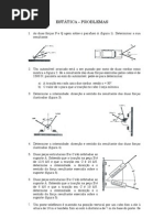 1 - A Estática - Problemas