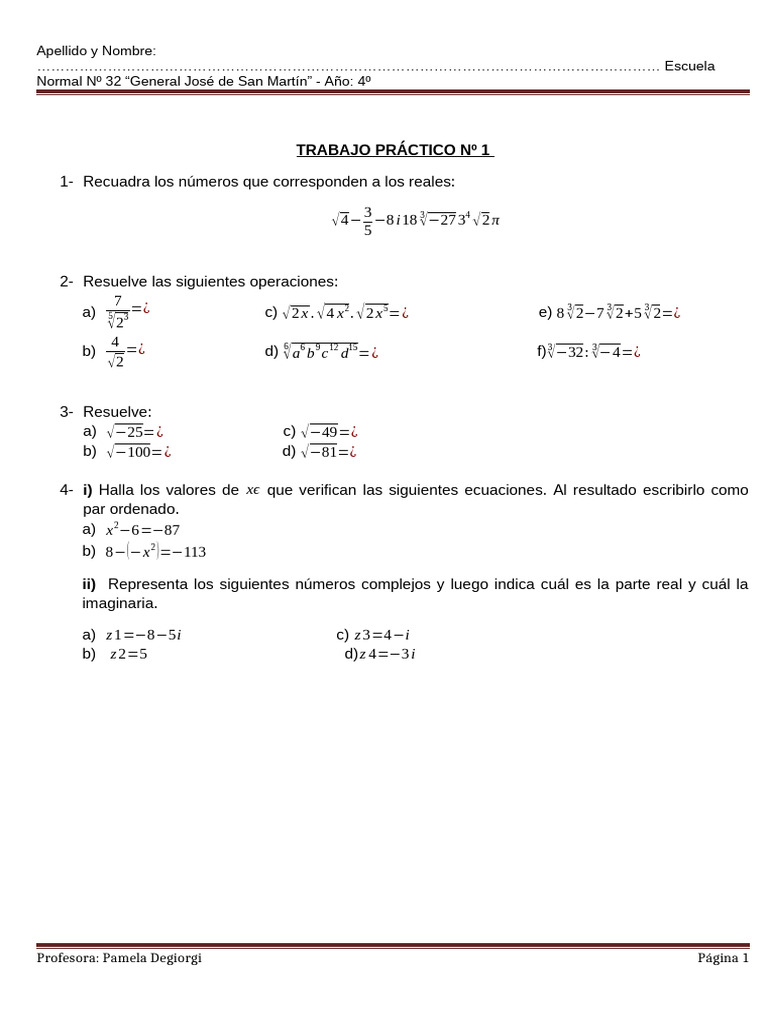 Evaluacion POnele | PDF