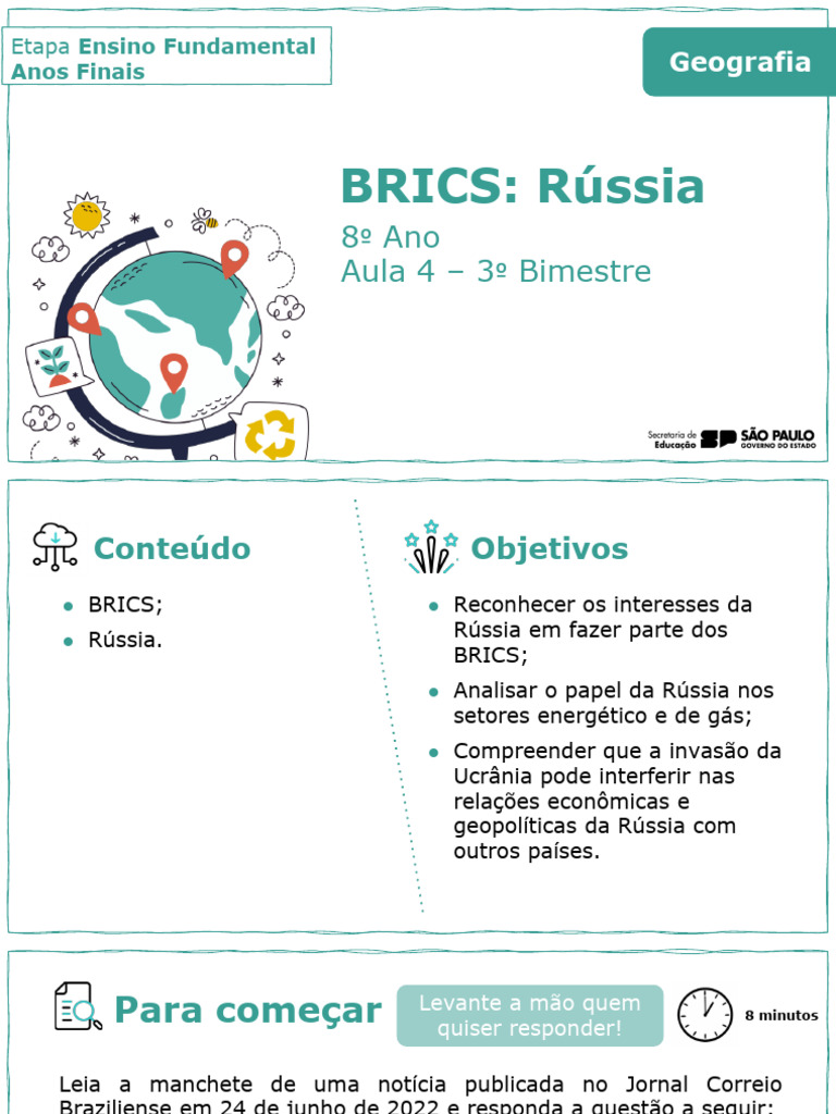 Brics Rússia - Editado | PDF
