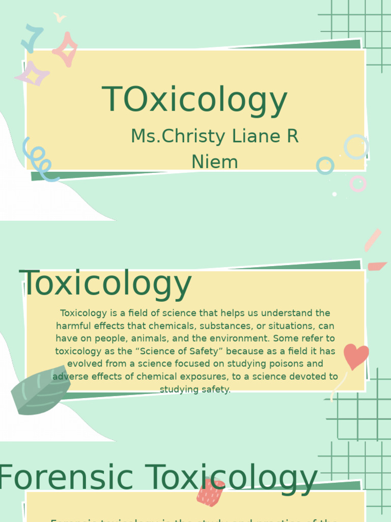 Understanding Toxicology Basics | PDF | Toxicology | Poison