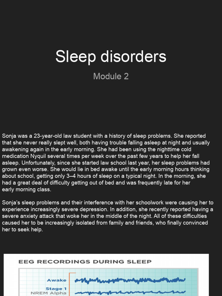 Sleep Disorders | PDF