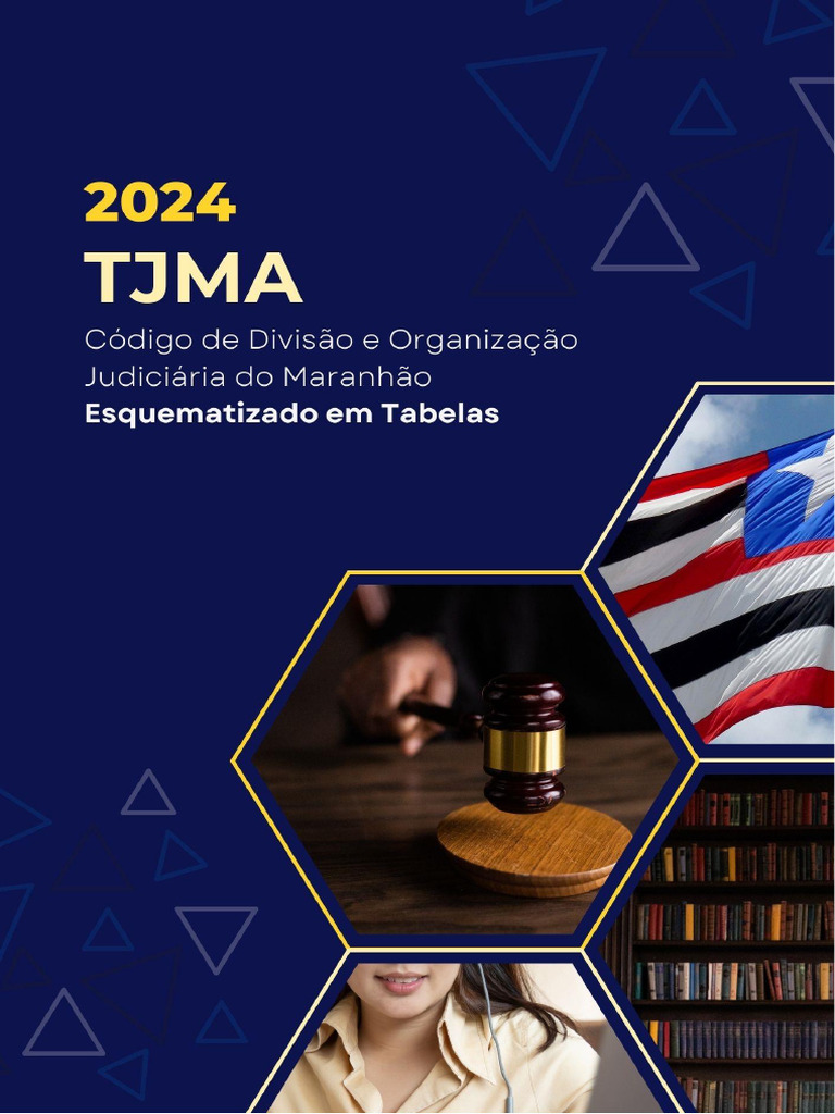 TJMA Código de Divisão e Organização Judiciária Do Maranhão - 2024 | PDF