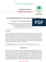 Fuzzy Modeling of Diabetic Rat Blood Sugar Treated by Cinnamon