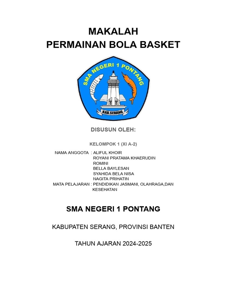 Makalah Permainan Bola Basket | PDF