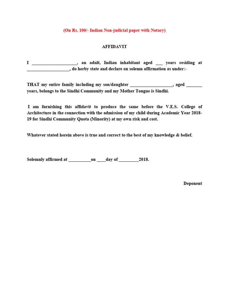 7-format-of-minority-affidavit-by-patent-for-admission-in-first-year-b
