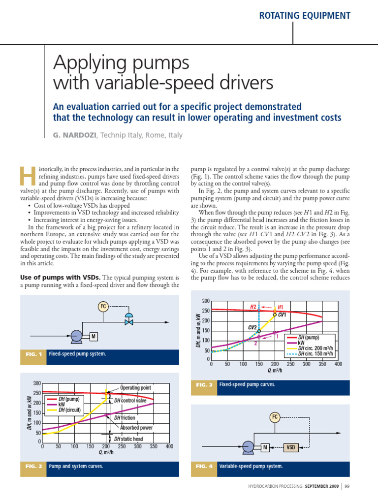 Applying Pumps | PDF