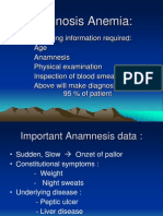 Diagnosis Anemia