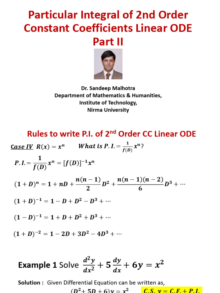 L4 pi of 2nd order cc linear ode part ii pdf