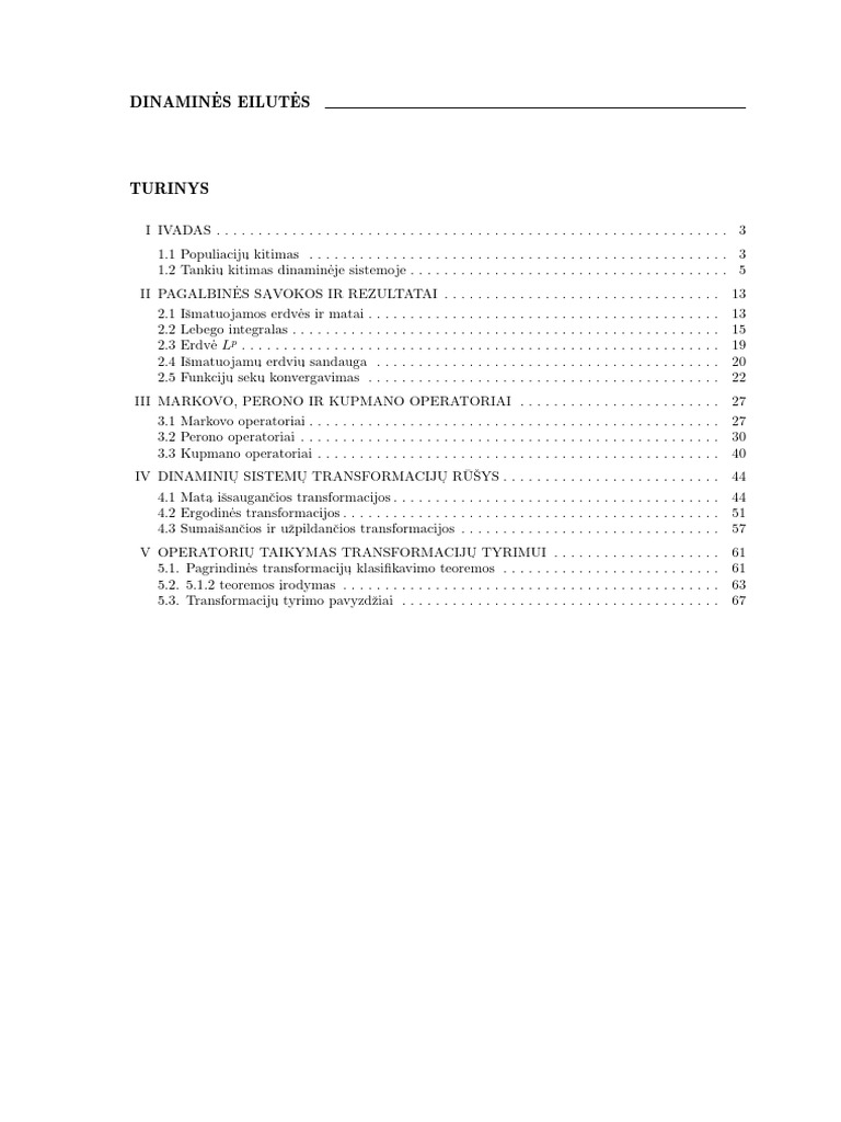 Dinamines Eilutes | PDF