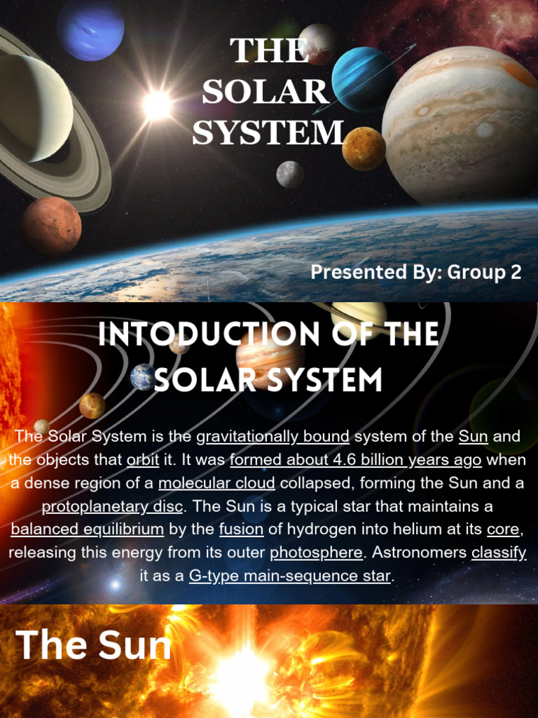 The Solar System | PDF