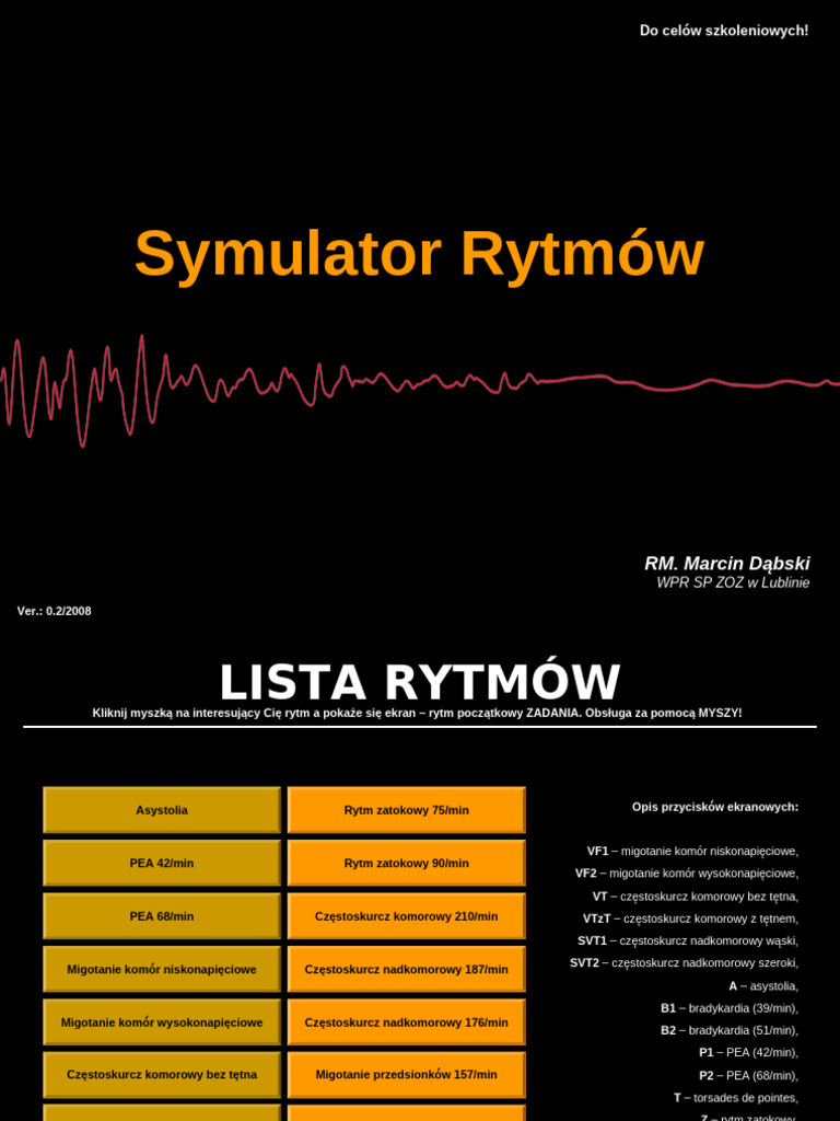 Symulator Rytmów | PDF