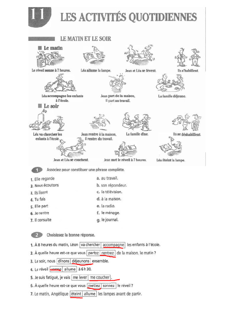 Activit s quotidiennes r vision pdf