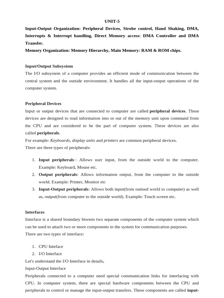 Unit-5 DLD | PDF