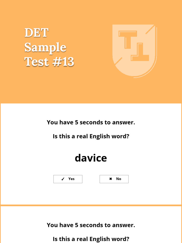 13,+DET+Sample+Test + (Update) | PDF