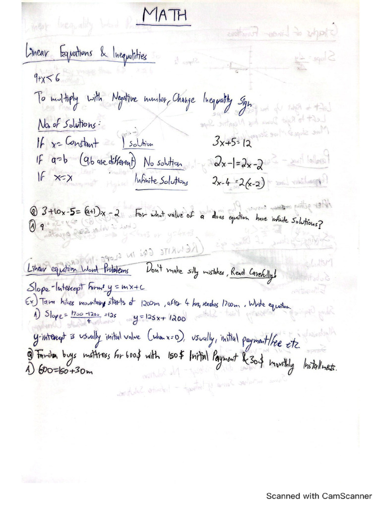 Math sat topics pdf