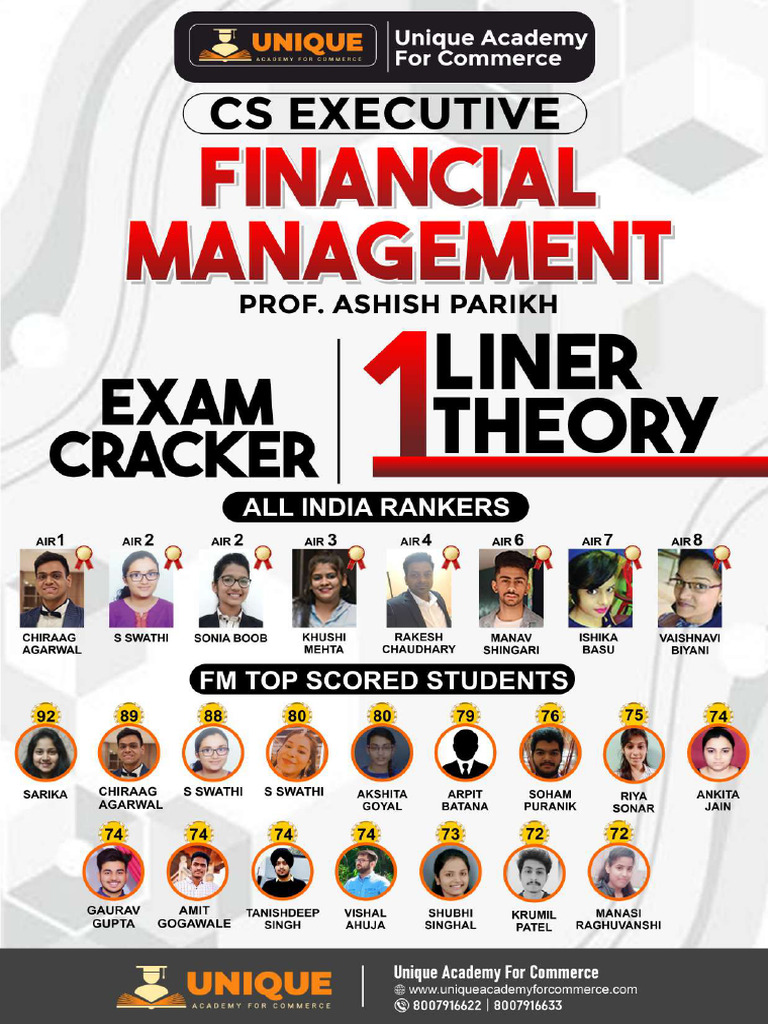 FM One Liner | PDF