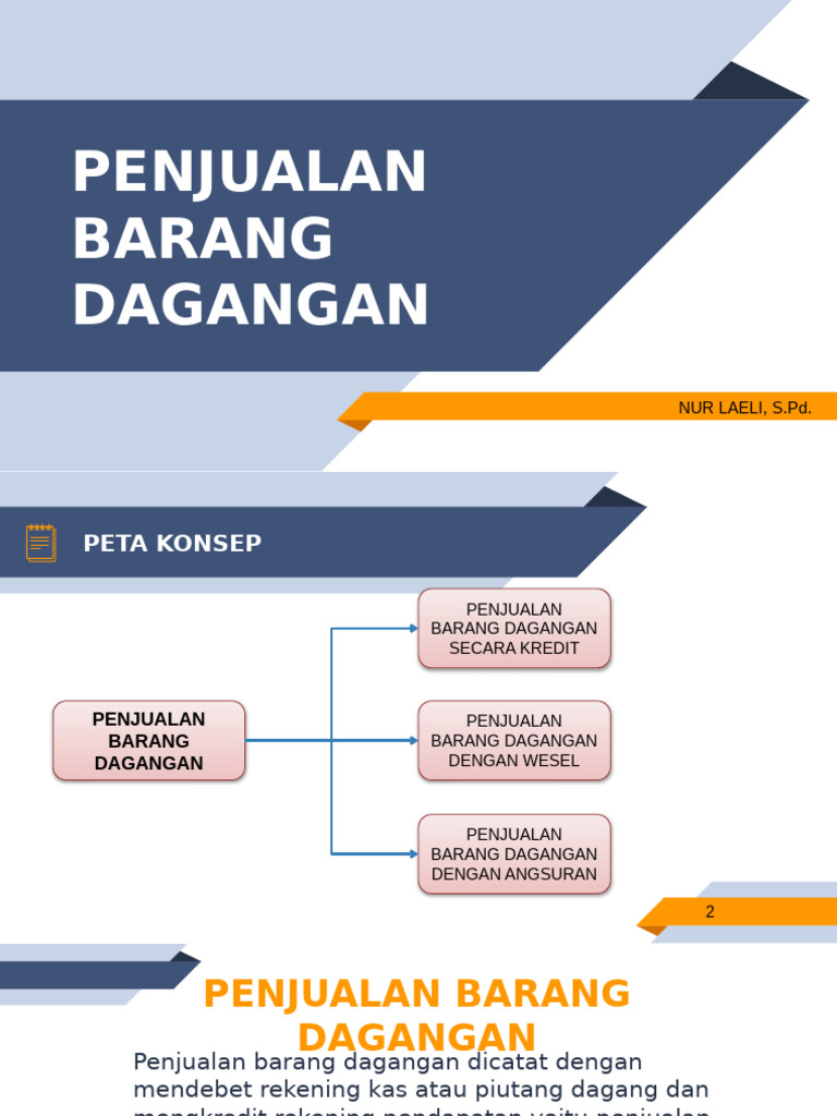 Penjualan Barang Dagangan Kredit | PDF