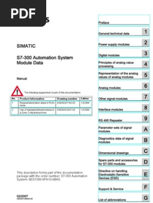 S7300 Baugruppendaten En Us Electromagnetic Compatibility
