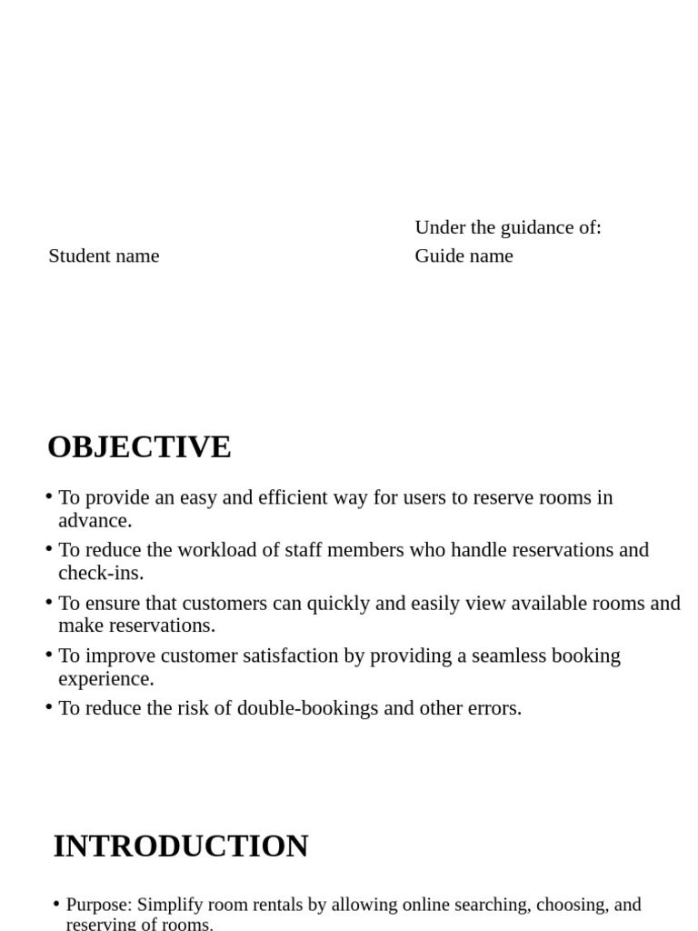 Under The Guidance Of: Student Name Guide Name | PDF