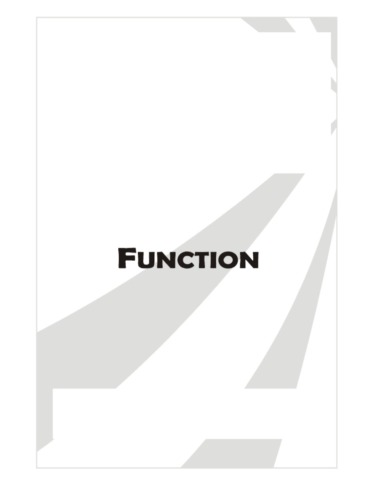 Functions | PDF