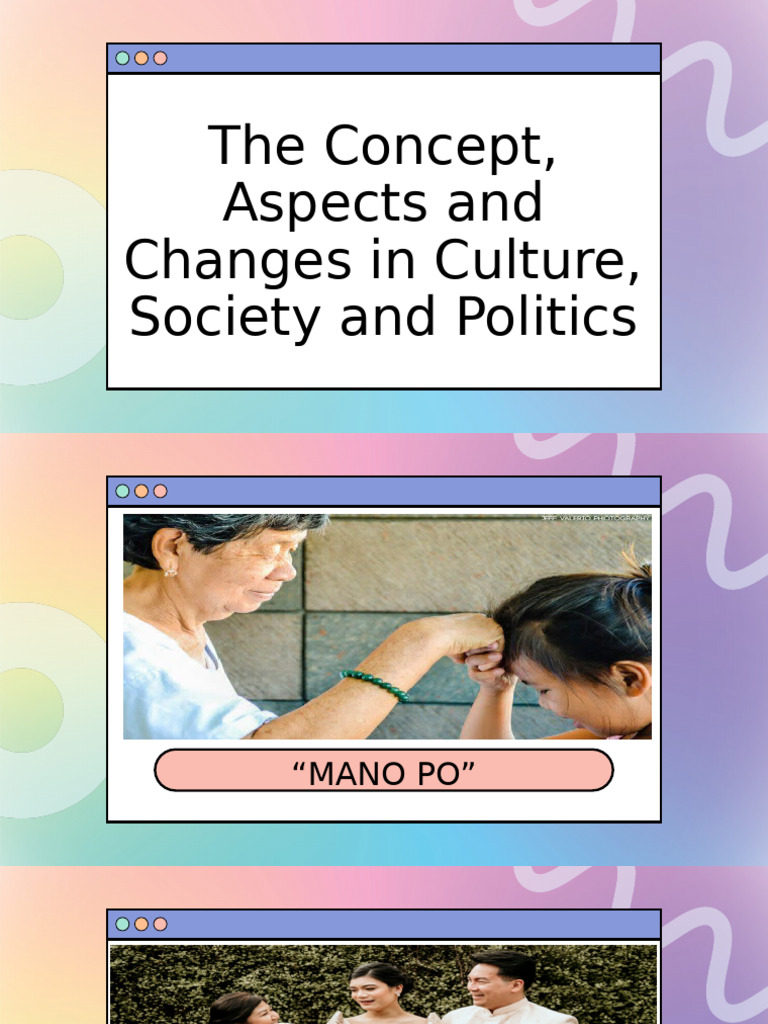Aspects and Changes in Culture and Society | PDF | Sociology | Society