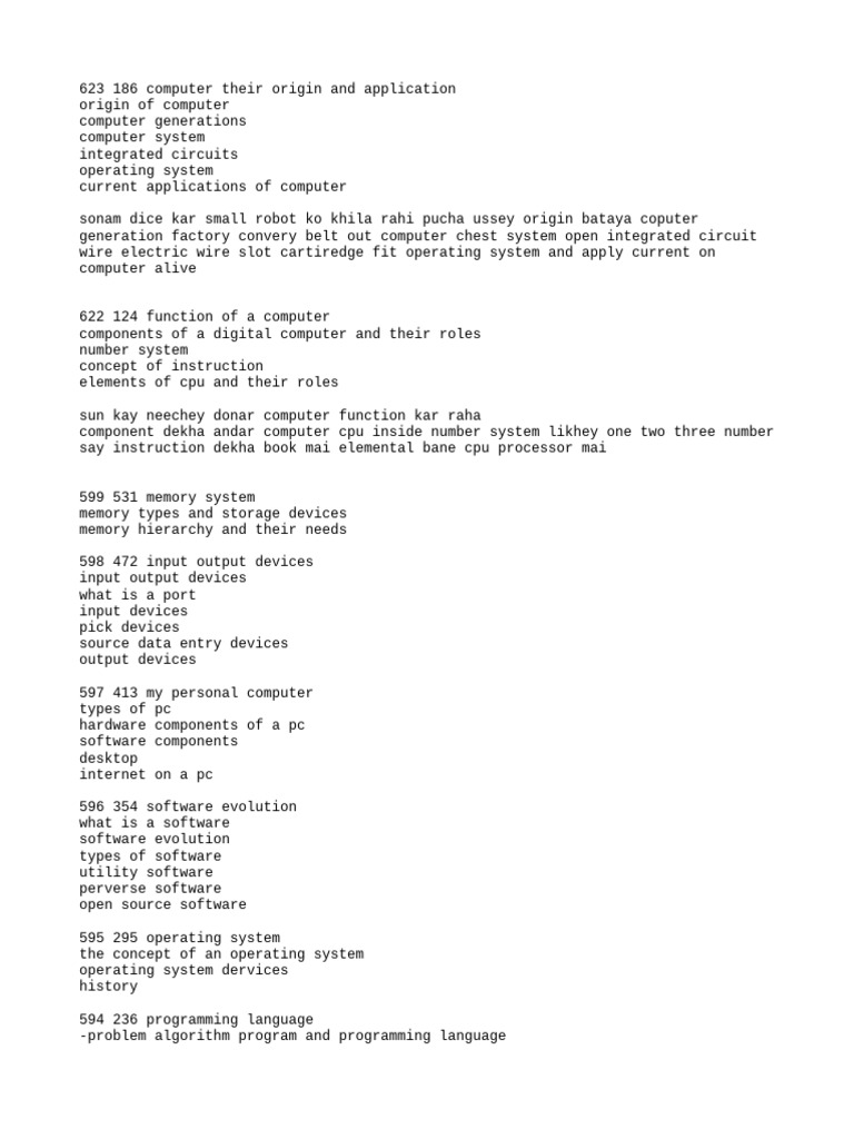 Computer Notes | PDF