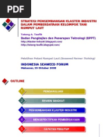 Download Klaster Industri  Konferensi Nasional Rumput Laut - Tatang Taufik by Tatang Taufik SN7644655 doc pdf