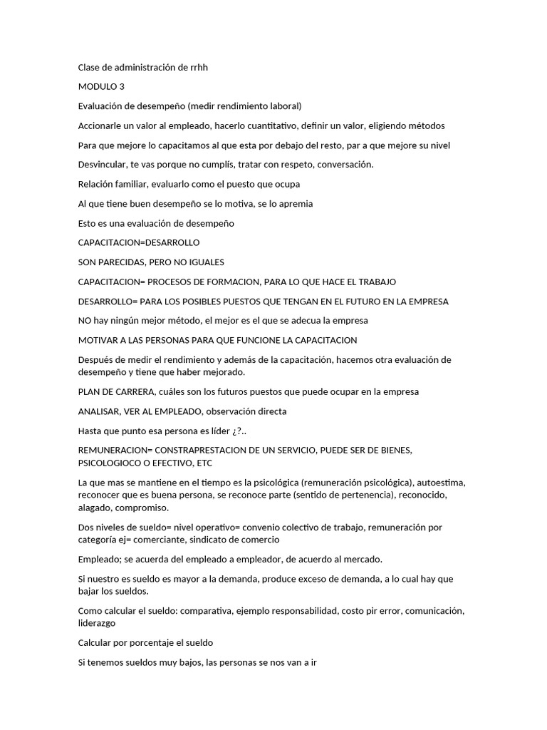 Clase 10-06 Modulo 3 y 4 | PDF