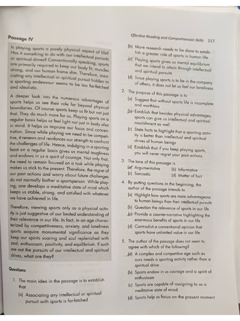 CDC Sample Reading Comprehension | PDF