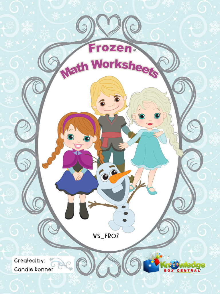 FrozenMathWorksheetsFREE 1 | PDF