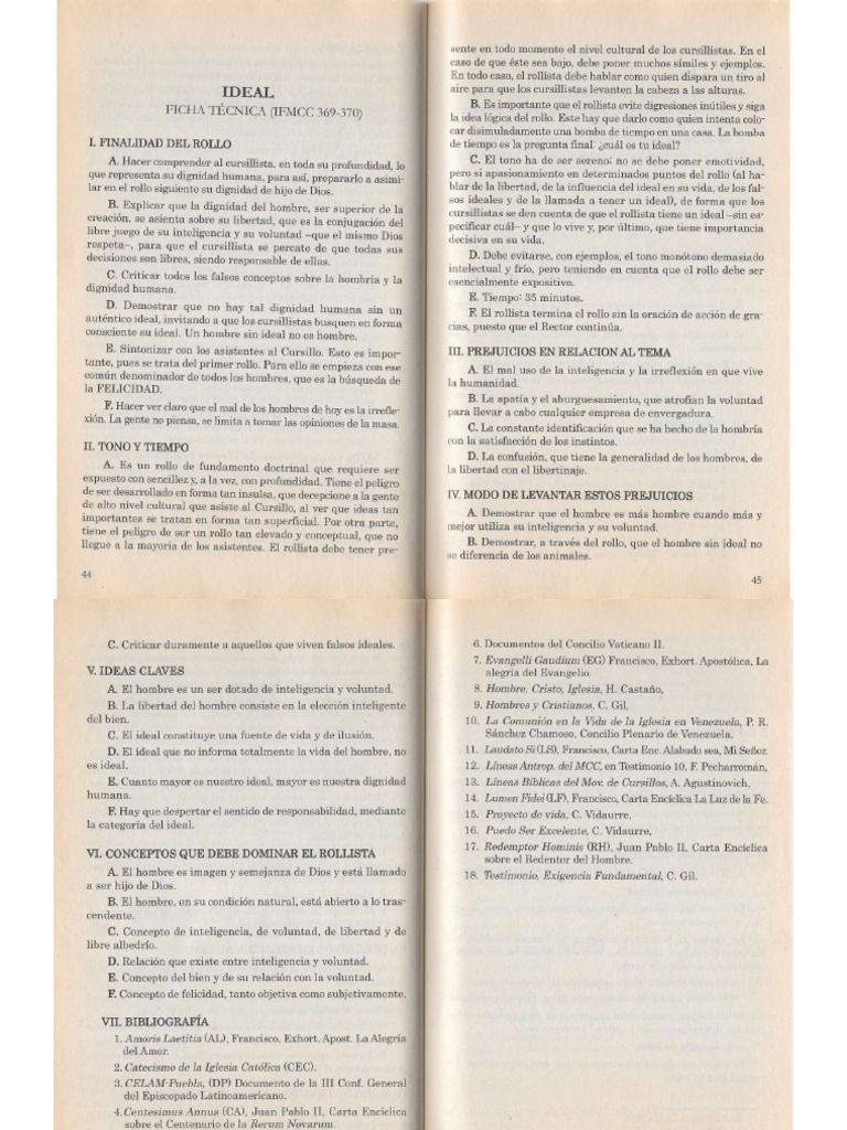 Rollo Ideal MCC Vzla | PDF