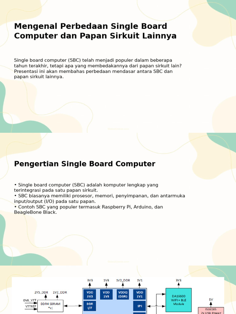 Single Board Computer Dan Papan Sirkuit Lainnya | PDF