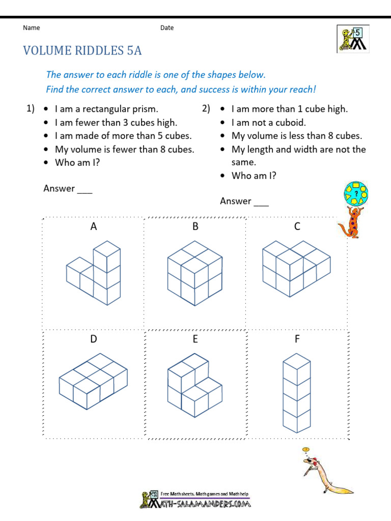 Volume Riddles 5a - Unlocked | PDF