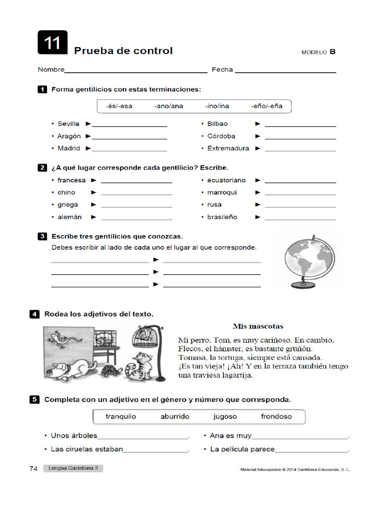 Tema 10 Lengua B | PDF