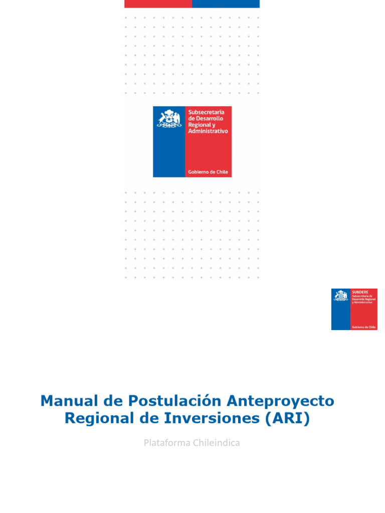 Manual de Postulacion ARI | PDF