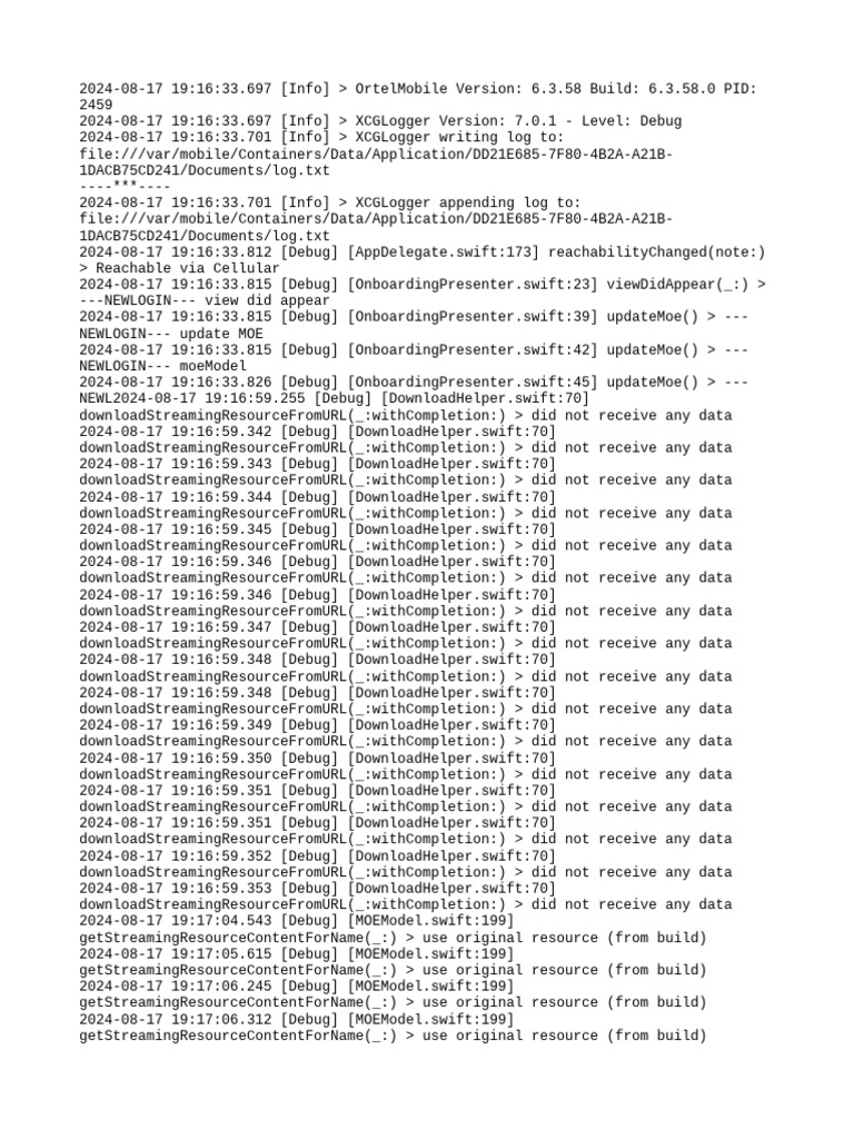 Log | PDF