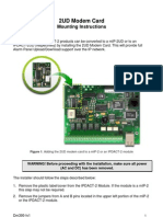 2UD Modem Card Installation