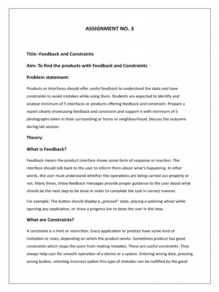 Assignment No.3 | PDF